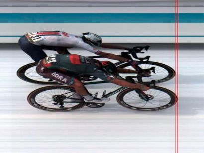 Tour de Gran Bretaña: Ajustada victoria de Danny van Poppel en la sexta etapa, Wout Van Aert sigue líder