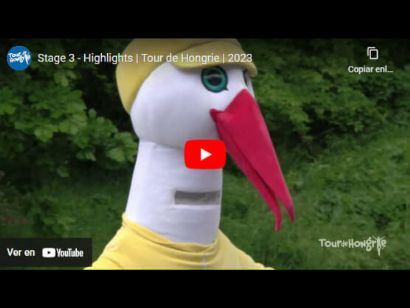 Tour de Hungría 2023: Vídeo resumen de la 3ª etapa