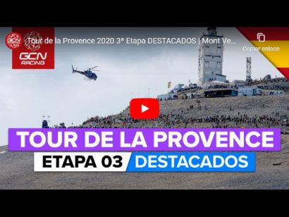 Tour de La Provence 2020: Vídeo resumen de la etapa 3