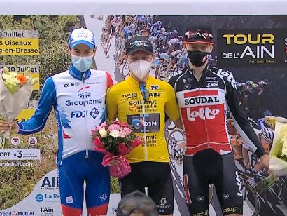Michael Storer se lleva el Tour de l´Ain tras ganar la última etapa en solitario