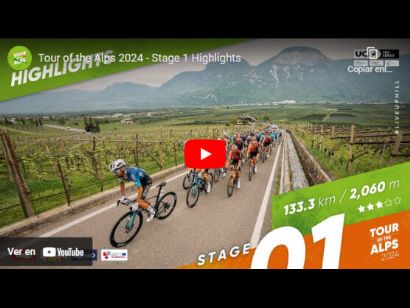 Tour de los Alpes 2024: Vídeo resumen de la primera etapa