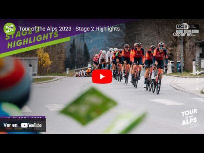 Tour de los Alpes 2023: Vídeo resumen de la 2ª etapa