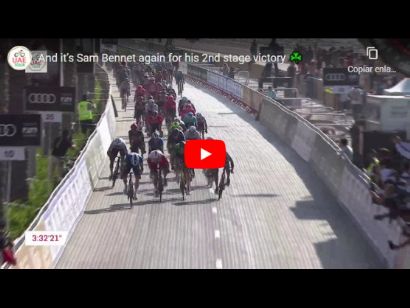 Tour de los Emiratos 2021: Vídeo del último kilómetro de la etapa 6