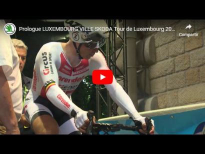 Tour de Luxemburgo 2019: Vídeo resumen de la etapa prólogo