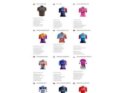 Listado oficial de ciclistas inscritas en el Tour de Normandía Femenino