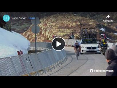 Tour de Noruega 2022: Vídeo del último kilómetro de la etapa 3