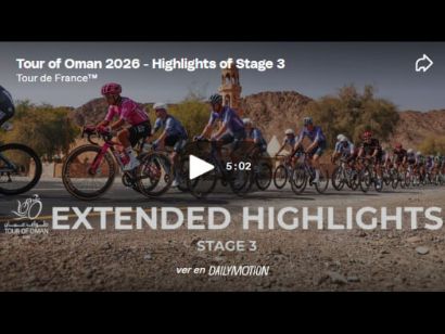 V�deo resumen de la 3� etapa del Tour de Om�n 2026