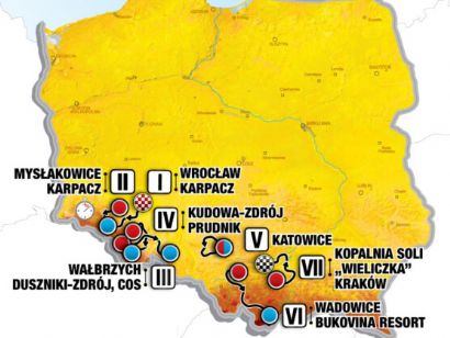 El Tour de Polonia 2024, un desafío para los escaladores en su 81ª edición