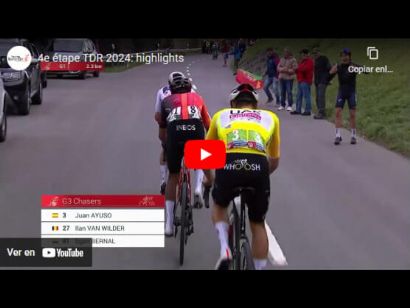 Tour de Romandía 2024: Vídeo resumen de la cuarta etapa