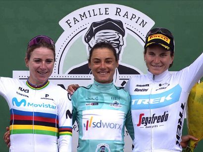 Ashleigh Moolman-Pasio se lleva el Tour de Romandía Femenino, Marta Lach la última etapa