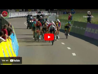 Tour de Suiza 2022: Vídeo resumen de la etapa 1