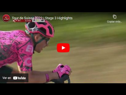 Tour de Suiza 2022: Vídeo resumen de la etapa 3