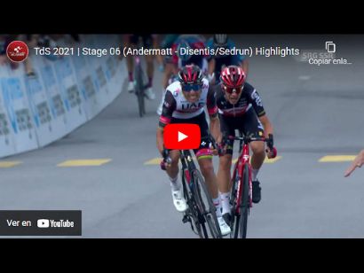 Tour de Suiza 2021: Vídeo resumen de la etapa 6