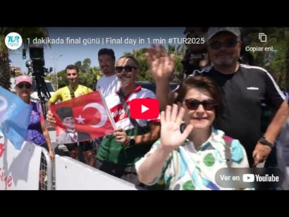 Vídeo resumen de la 8ª etapa del Tour de Turquía 2025
