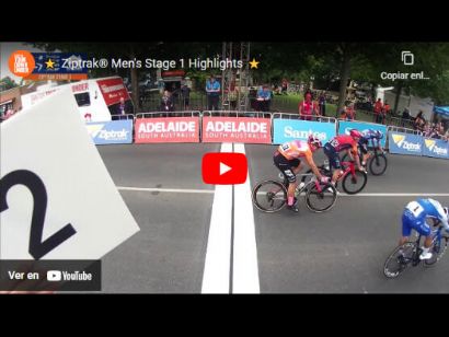 Tour Down Under 2023: Vídeo resumen de la primera etapa