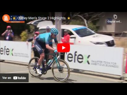 Tour Down Under 2023: Vídeo resumen de la segunda etapa