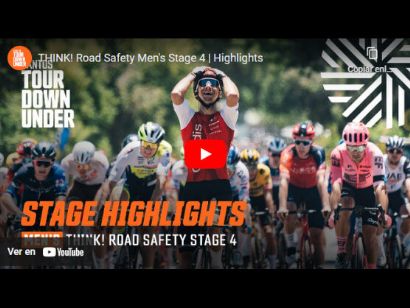 Tour Down Under 2023: Vídeo resumen de la cuarta etapa