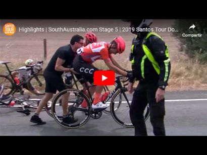 Tour Down Under: Vdeo resumen de la etapa 5