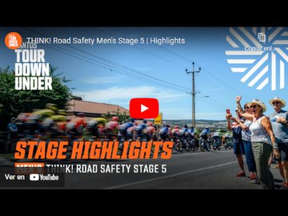 Tour Down Under 2024: Vdeo resumen de la quinta etapa