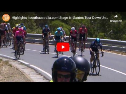 Tour Down Under: Vdeo resumen de la etapa 6