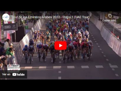 Tour de los Emiratos 2022: Vídeo resumen de la 1ª etapa