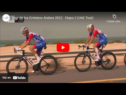 Tour de los Emiratos 2022: Vídeo resumen de la 2ª etapa