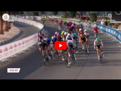 Tour de los Emiratos 2021: Vídeo resumen de la etapa 4