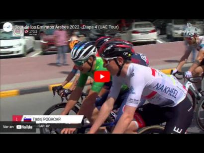 Tour de los Emiratos 2022: Vídeo resumen de la 4ª etapa