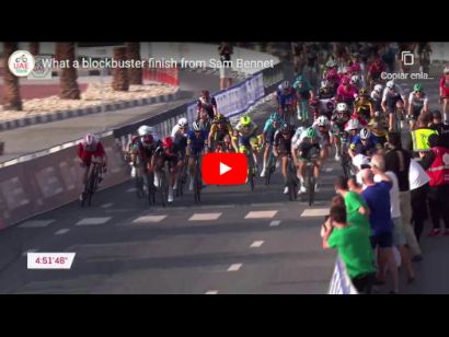 Tour de los Emiratos 2021: Vídeo del último kilómetro de la etapa 4