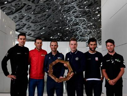 Listado oficial de ciclista inscritos en el Tour de los Emiratos Árabes