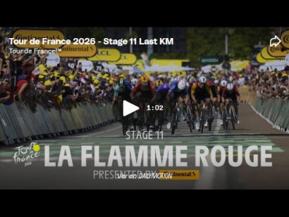 V�deo del �ltimo kil�metro de la 11� etapa del Tour de Francia. Sorprende W�renskjold