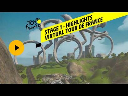 Tour de Francia Virtual: Vídeo resumen de la etapa 1