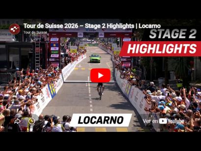 V�deo resumen de la 2� etapa del Tour de Suiza Femenino 2026