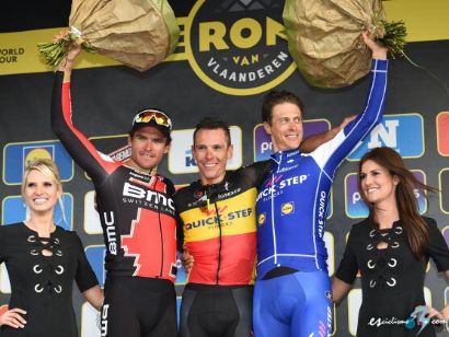 Tour de Flandes: Sagan, Van Avermaet y Gilbert, a por el monumento de Flandes