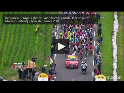 Tour de Francia: Vídeo resumen de la primera etapa