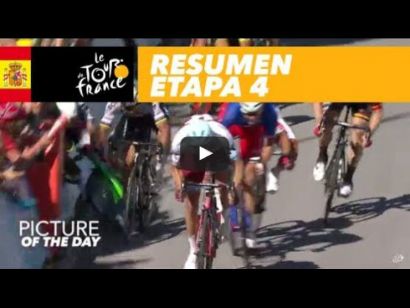 Tour de Francia: Vídeo resumen de la etapa 4 del Tour