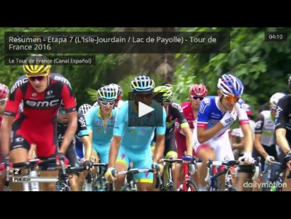 Tour de Francia: Vídeo resumen de la séptima etapa
