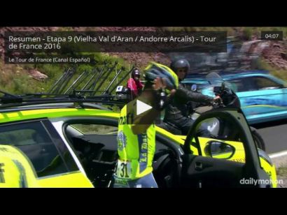 Tour de Francia: Vídeo resumen de la novena etapa