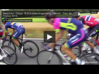 Tour de Francia: Vídeo resumen de la décima etapa