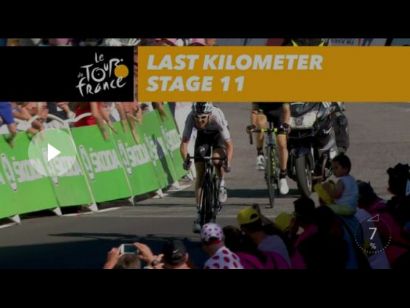 Tour de Francia: Vídeo del último kilómetro de la etapa 11