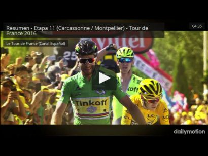 Tour de Francia: Vídeo resumen de la undécima etapa