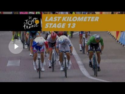 Tour de Francia: Vídeo del último kilómetro de la etapa 13