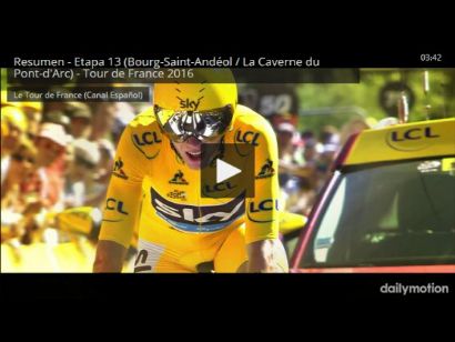 Tour de Francia: Vídeo resumen de la decimotercera etapa