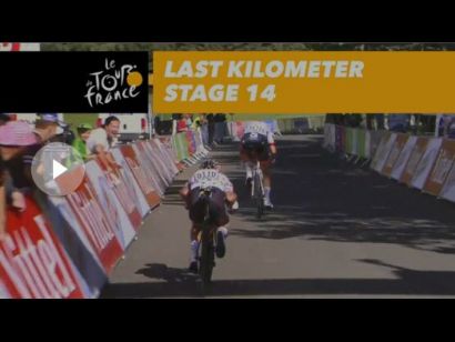 Tour de Francia: Vídeo del último kilómetro de la etapa 14