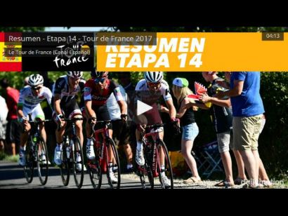 Tour de Francia: Vídeo resumen de la etapa 14 del Tour