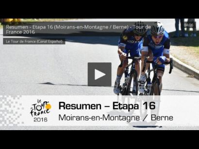 Tour de Francia: Vídeo resumen de la decimosexta etapa