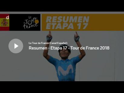 Tour de Francia: Vídeo resumen de la etapa 17