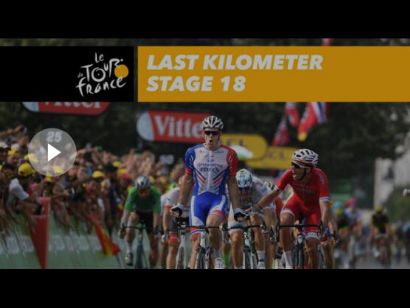 Tour de Francia: Vídeo del último kilómetro de la etapa 18