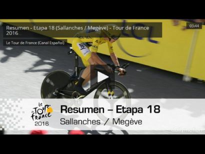 Tour de Francia: Vídeo resumen de la decimoctava etapa