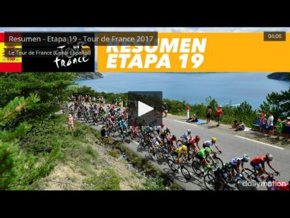Tour de Francia: Vídeo resumen de la etapa 19 del Tour
